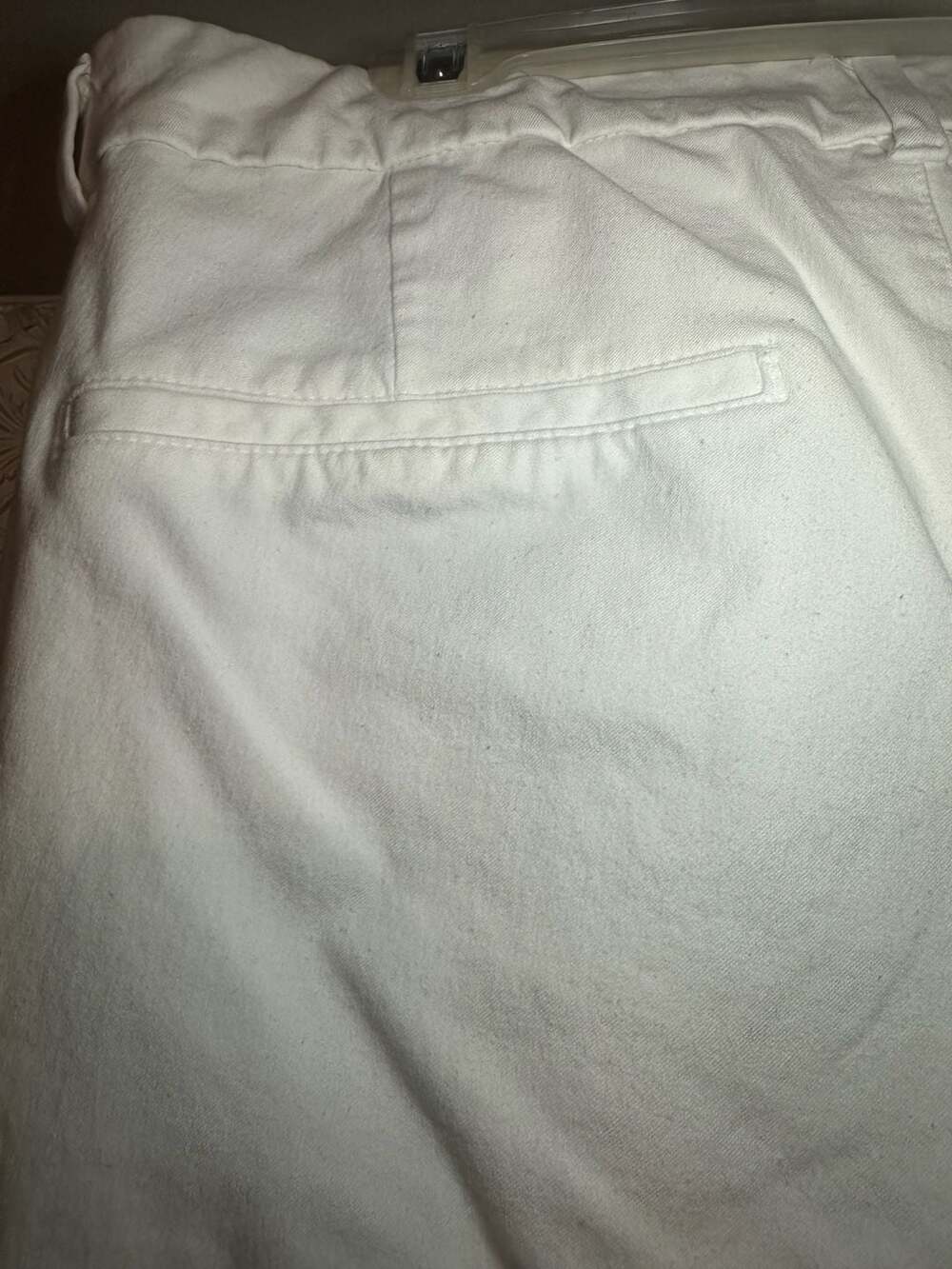 Old Navy High-Rise Pixie Secret-Smooth Pocket White Skinny Ankle Pants Size 14 - Picture 3 of 6